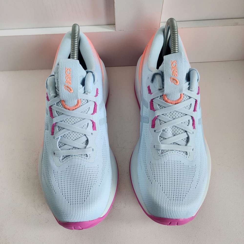 Asics Gel Cumulus 26 Sunny Sizzle Sky Sun Coral Running Shoes Womens 8.5 - Picture 2 of 11